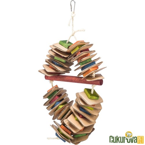 Trixie Ahşap Oyun Plakaları Kuş Oyuncağı 18 x 35 Cm