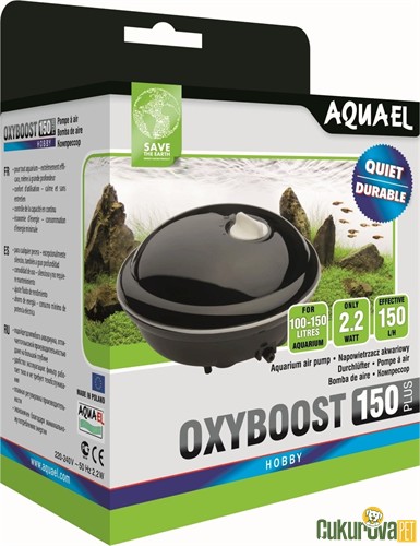 Aquael Oxyboost 150 Plus Akvaryum Hava Motoru