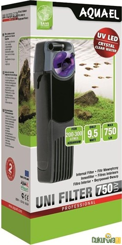Aquael Uni Filter 750 UV Akvaryum İç Filtre