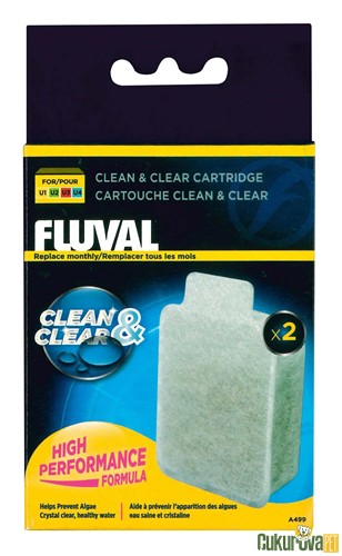 Fluval U1/U2/U3/U4 İçin Filtre Süngeri 2 Adet