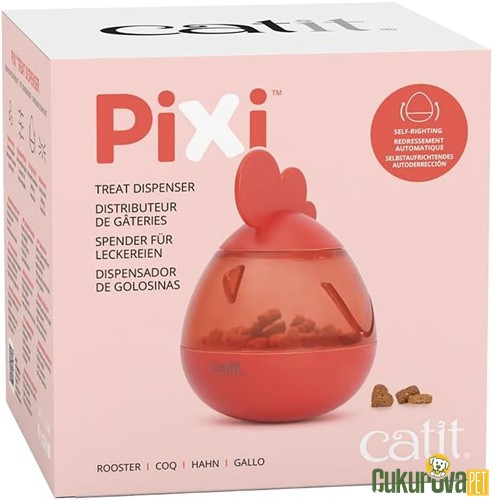 Catit Pixi Horoz Kedi Ödül Oyuncağı 8 x 8 x 10 Cm