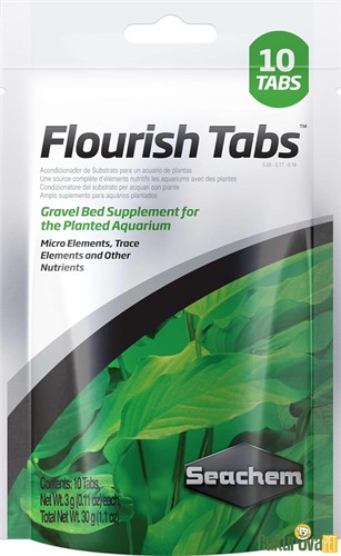 Seachem Flourish Tabs Bitki Gübresi 10 Tablet