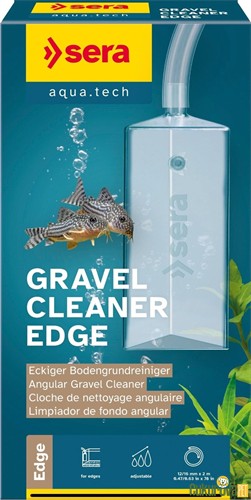 Sera Gravel Cleaner Edge Dip Sifonu Köşeli 12 / 16 Mm