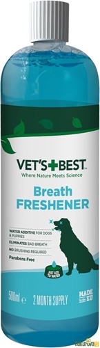 Vet's Best Breath Freshener Köpek Ağız Bakım Suyu 500 Ml