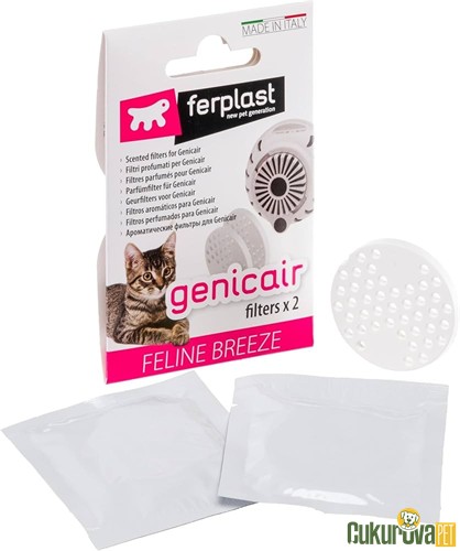 Ferplast Genicair Otomatik Koku Giderici Yedek Filtre 2 Adet