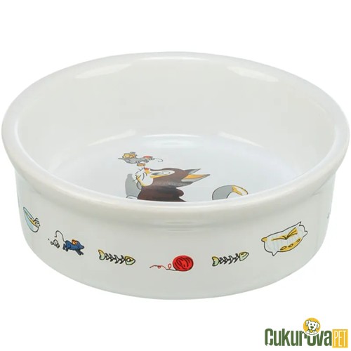 Trixie Kedi & Köpek Seramik Mama Su Kabı 200 Ml - 11 Cm