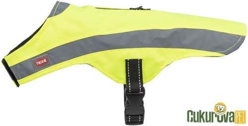 Trixie Reflektörlü Köpek Emniyet Yeleği Neon Sarısı - S - 35 Cm
