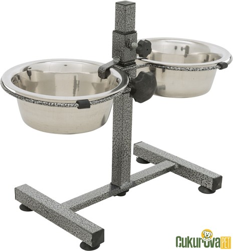 Trixie Ayaklı Kedi & Köpek Mama Ve Su Kabı 2 x 1.8 L