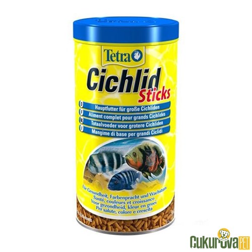 Tetra Cichlid Sticks Stick Yem 1 L