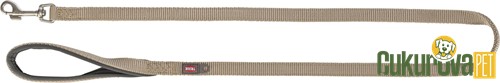 Trixie Premium Köpek Gezdirme Kayışı L - XL, Kum Beji, 1 M - 25 Mm