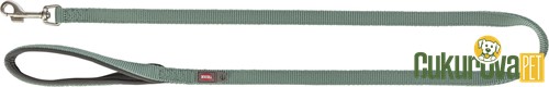 Trixie Premium Köpek Gezdirme Kayışı Xs - S, Adaçayı Yeşili, 1.2 M - 15 Mm