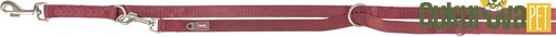 Trixie Premium Köpek Gezdirme Kayışı L - XL, Bordo, 2 M - 25 Mm