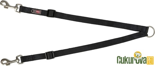 Trixie İkili Köpek Gezdirme Kayışı Xs - M, Siyah, 40 x 70 Cm - 15 Mm