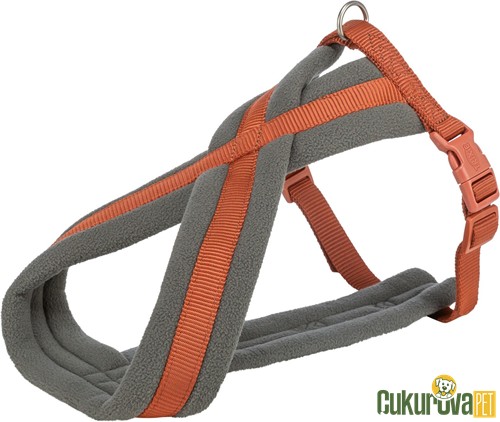Trixie Premium Yürüyüş Köpek Göğüs Tasması M, Pas Rengi, 45 x 80 Cm - 25 Mm