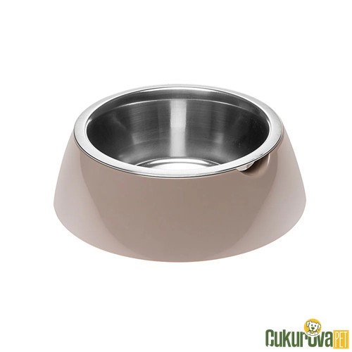 Ferplast Jolie Kedi & Köpek Mama Ve Su Kabı Gri, S, 500 Ml