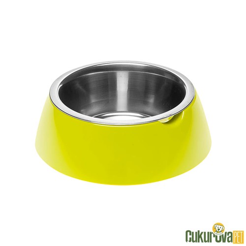 Ferplast Jolie Kedi & Köpek Çelik Mama ve Su Kabı M, Yeşil - 850 Ml