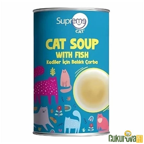 Supreme Cat Balıklı Kedi Ödül Çorbası 135 Ml