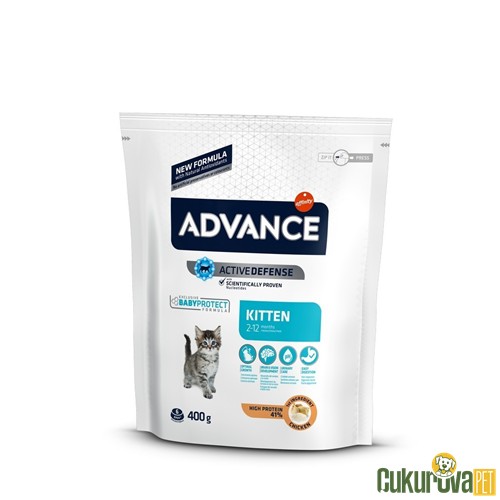Advance Kitten Tavuklu Ve Pirinçli Yavru Kedi Maması 400 Gr