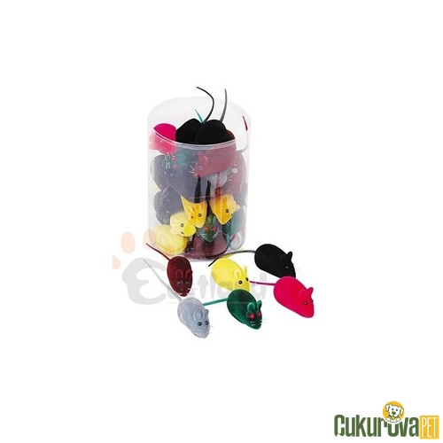 Eastland Peluş Fare Kedi Oyuncağı Çeşitli Renklerde - 6 Cm
