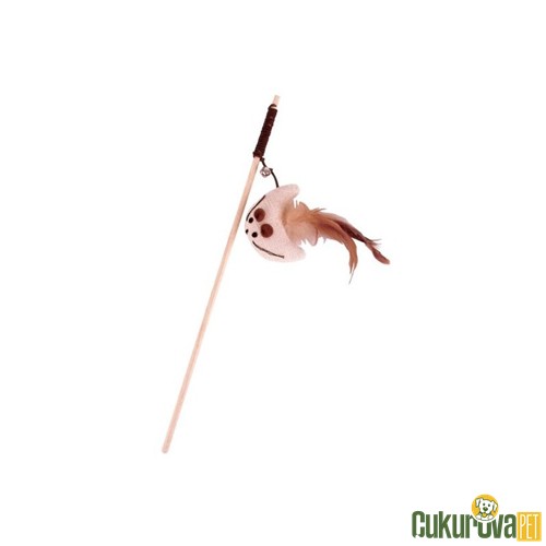 Eastland Tüylü Olta Kedi Oyuncağı 39 Cm