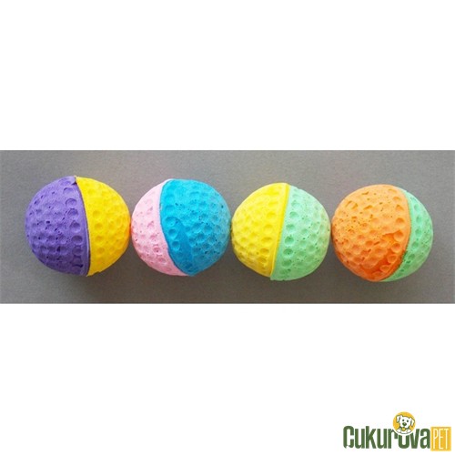 Eastland İki Renkli Sünger Top 4 Adet