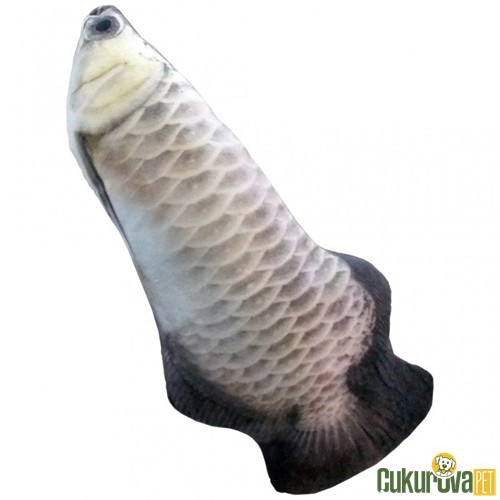 Eastland Gümüş Arowana Peluş Kedi Oyuncağı 40 Cm