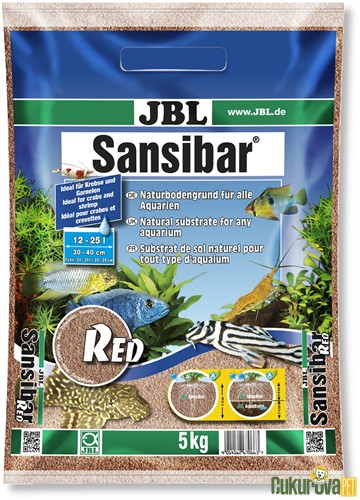 Jbl Sansibar Red Kum 0.1 - 0.6 Mm - 10 Kg