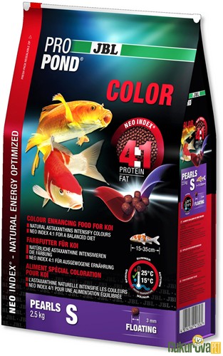 Jbl Pro Pond Color Pearls S - 2.5 Kg - 6 L