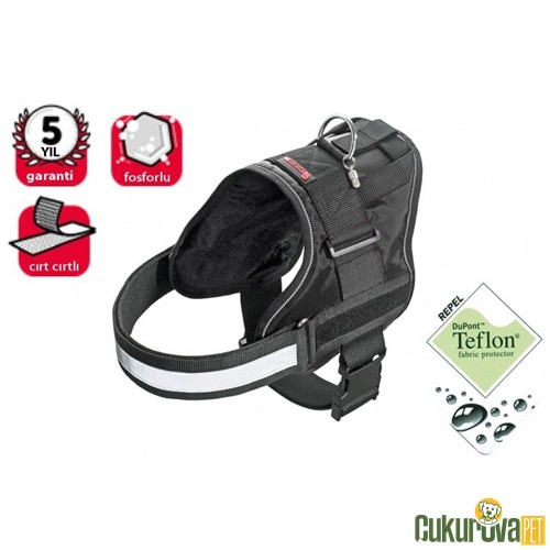 Karlie Teflon Reflektörlü Köpek Göğüs Tasması 65 - 77 Cm