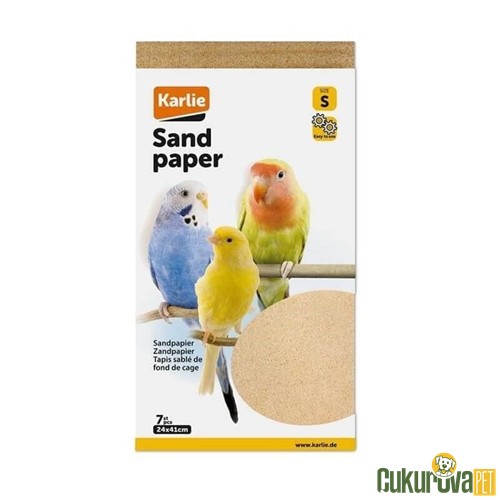 Karlie Kumlu Kuş Kafes Altlığı S - 24 x 41 Cm