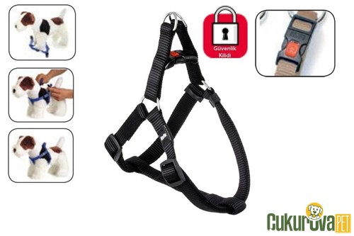 Karlie Köpek Göğüs Tasması Siyah S - 25 - 45 Cm