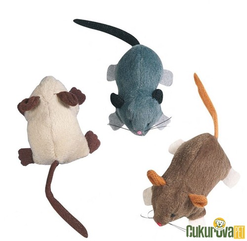 Karlie Kedi Otlu Fare Kedi Oyuncağı 7.5 x 3.5 Cm