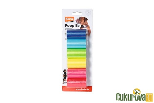 Karlie Rainbow Köpek Dışkı Poşeti 6 x 20 Adet