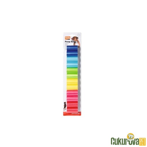 Karlie Rainbow Köpek Dışkı Torbası 12 x 20 Adet