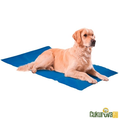 Karlie Serinletici Köpek Matı Mavi L - 50 x 90 Cm