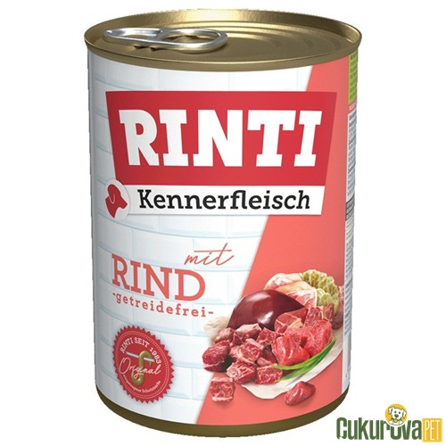 Rıntı Dana Etli Gurme Yetişkin Köpek Yaş Maması 400 Gr