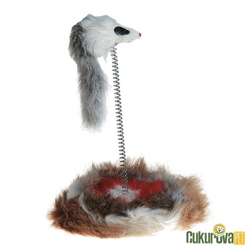 Karlie Yaylı Fare Kedi Oyuncağı 26 x 14 Cm