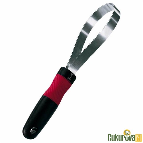 Ferplast Gro 5954 Testere Şeklinde Kedi & Köpek Tarağı 3 x 7 x 18 Cm