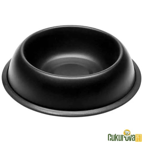 Ferplast Mira Kedi & Köpek Çelik Mama Ve Su Kabı Siyah - 2.5 L