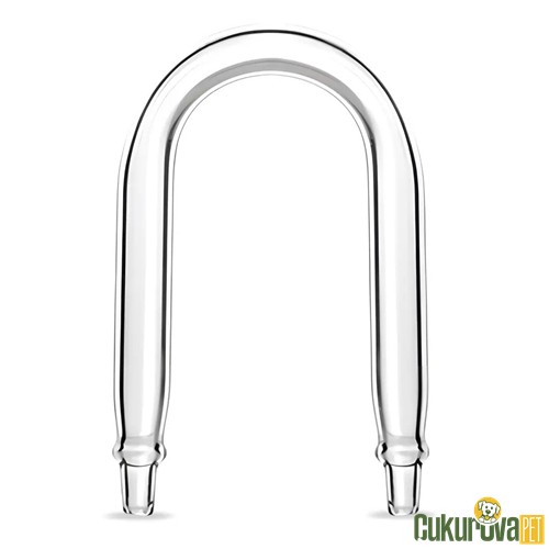 Seachem Glass U Tube Hava Hortum Bağlantı Parçası 20 Mm