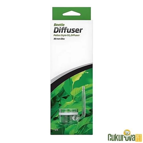 Seachem Beetle Diffuser Silindir Cam Difizör 30 Mm