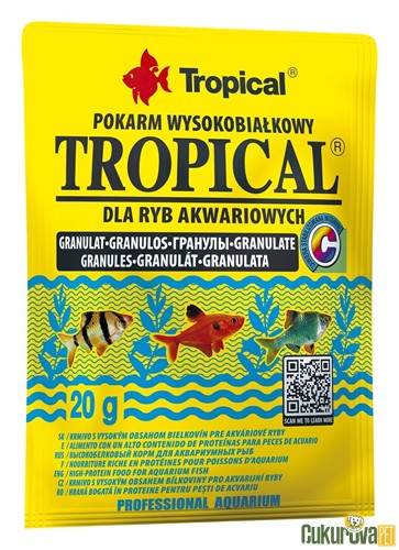 Tropical Tropical Granulat Granül Yem 20 Gr