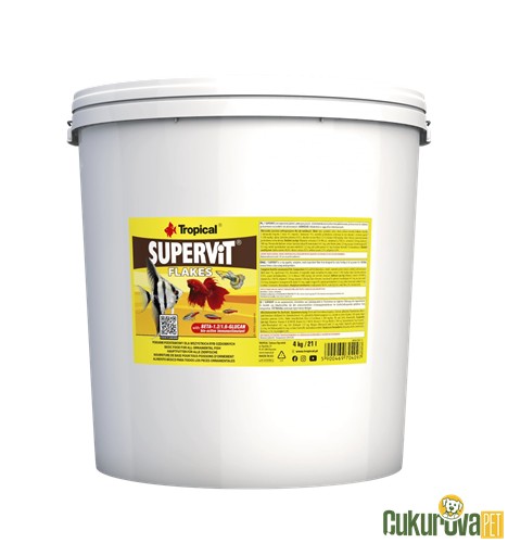 Tropical Supervit Flakes Pul Yem 21 L - 4 Kg