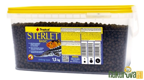 Tropical Sterlet Basic Size M 3 L - 1.5 Kg