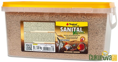 Tropical Sanital Ketapang Akvaryum Tuzu 3 L - 3.6 Kg