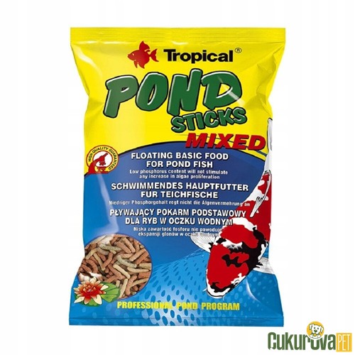 Tropical Pond Sticks Mixed Havuz Yemi 1000 Ml - 90 Gr