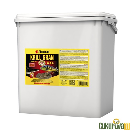 Tropical Krill Gran Xxl Tablet Yem 10 L - 5 Kg