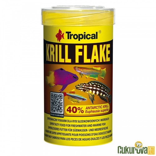 Tropical Krill Flakes Pul Yem 500 Ml - 100 Gr