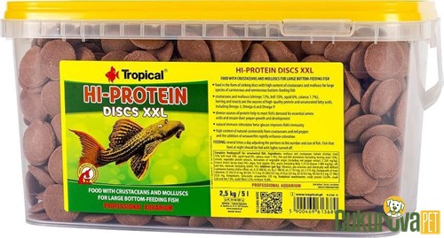 Tropical High Protein Discus XXL 5 L - 2.5 Kg