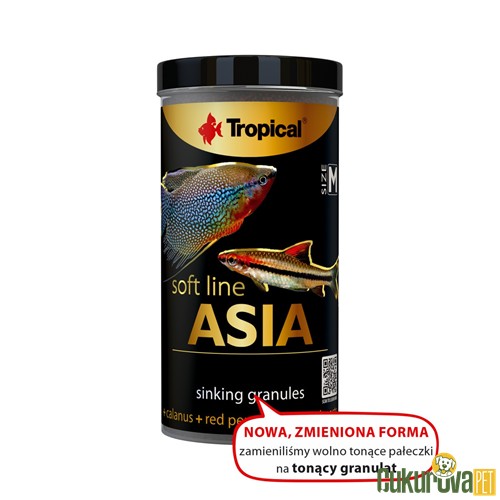 Tropical Soft Line Asia Size M Granül Yem 100 Ml - 60 Gr